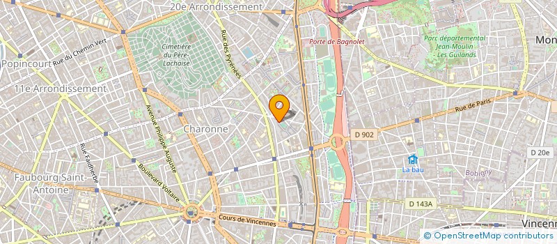 localisation de l'entreprise 811 359 686   PARIS