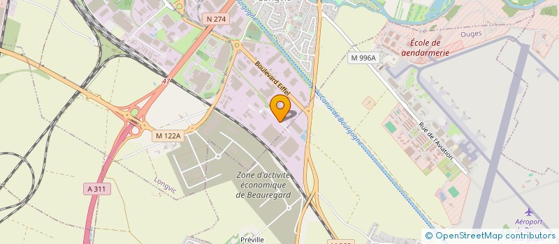 localisation de l'entreprise 811 386 986   LONGVIC