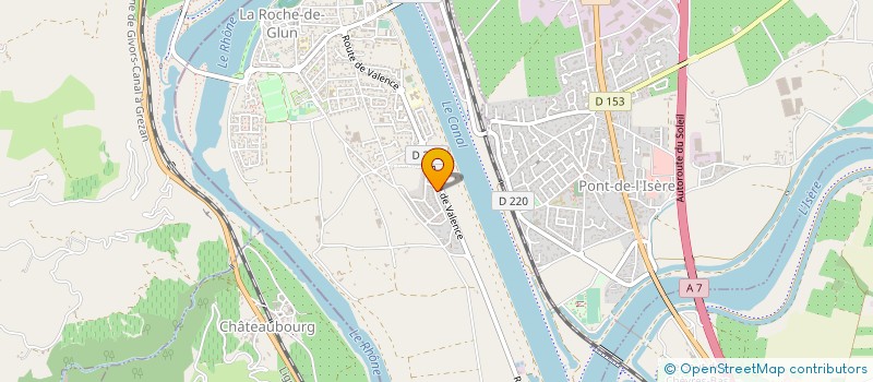 localisation de l'entreprise 811 391 762   LA ROCHE-DE-GLUN