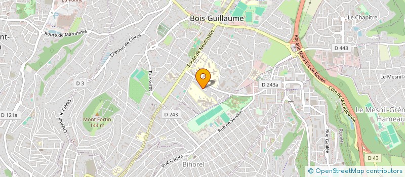 localisation de l'entreprise 811 399 930  à BOIS-GUILLAUME