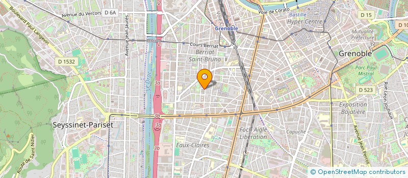 localisation de l'entreprise 811 406 487   GRENOBLE