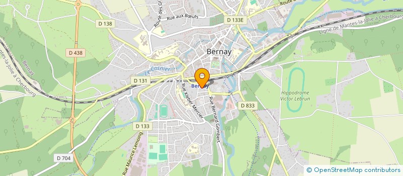 localisation de l'entreprise 811 429 208  à BERNAY