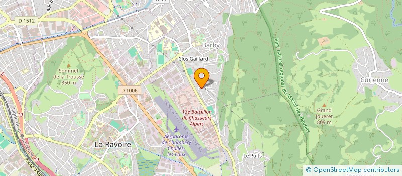 localisation de l'entreprise 811 430 610   LES DESERTS