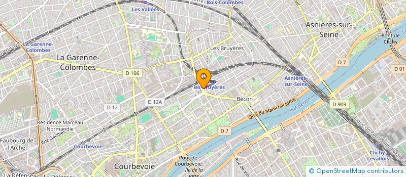 localisation de l'entreprise 811 459 718 à LA GARENNE-COLOMBES