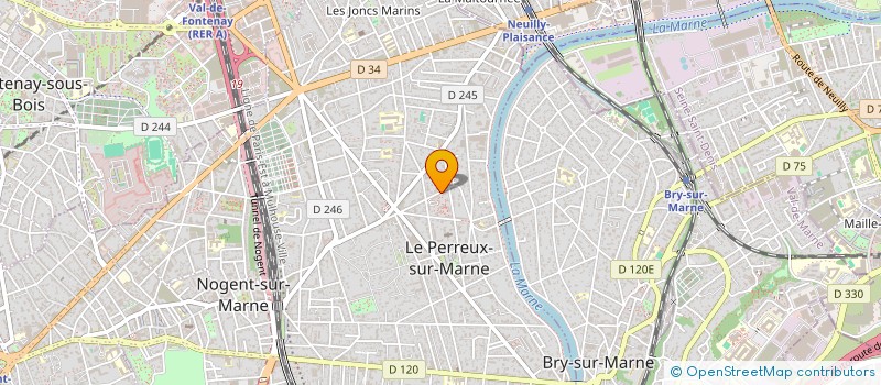 localisation de l'entreprise 811 460 971   LE PERREUX-SUR-MARNE