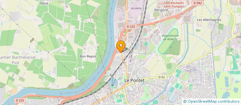 localisation de l'entreprise 811 462 423   LE PONTET