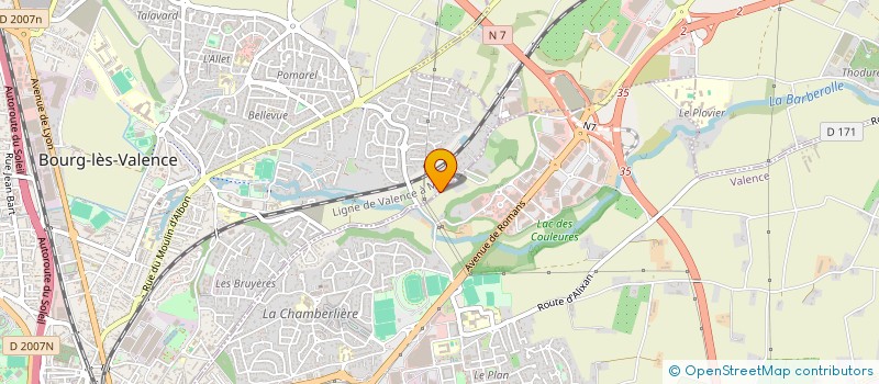 localisation de l'entreprise 811 462 977 à BOURG-LES-VALENCE