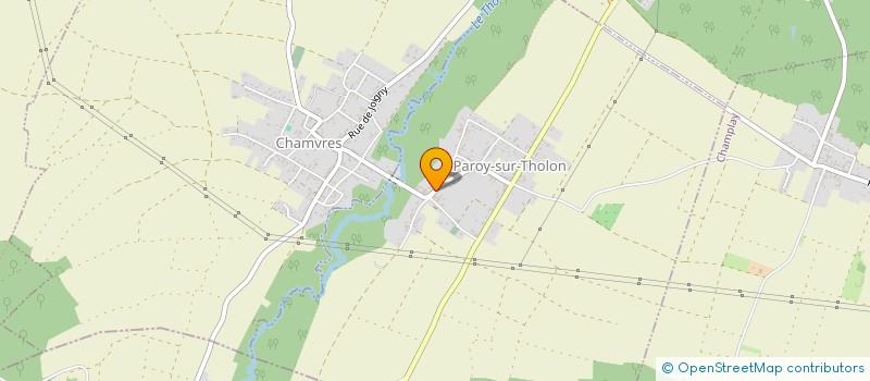 localisation de l'entreprise 811 478 916   PAROY-SUR-THOLON