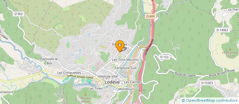 localisation de l'entreprise 811 491 901   LODEVE