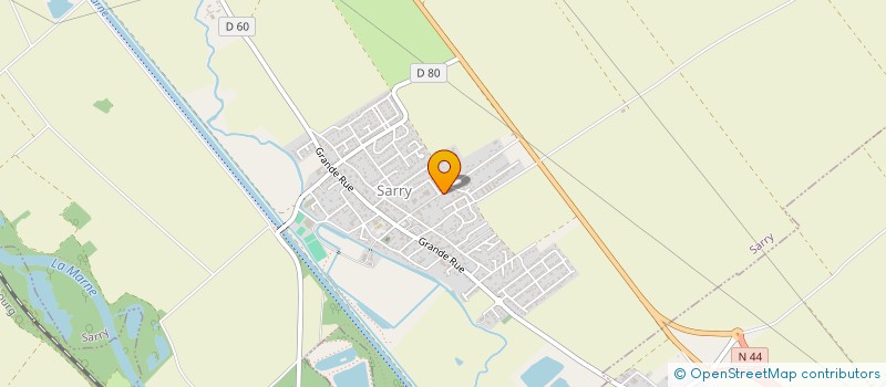 localisation de l'entreprise 811 500 693   SARRY