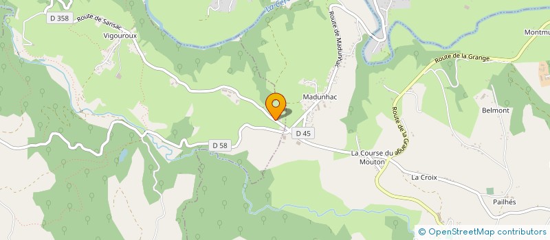 localisation de l'entreprise 811 501 501  à AURILLAC