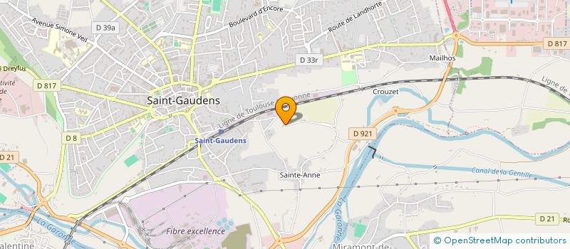 localisation de l'entreprise 811 503 374   SAINT-GAUDENS