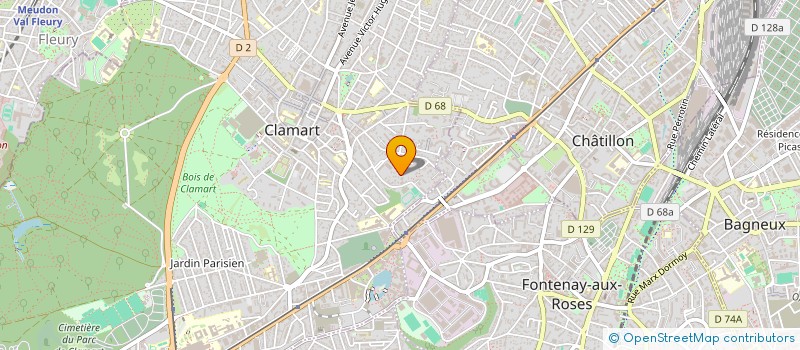 localisation de l'entreprise 811 508 845 à CLAMART