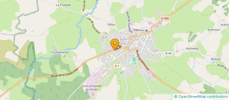 localisation de l'entreprise 811 513 167   JULLIANGES