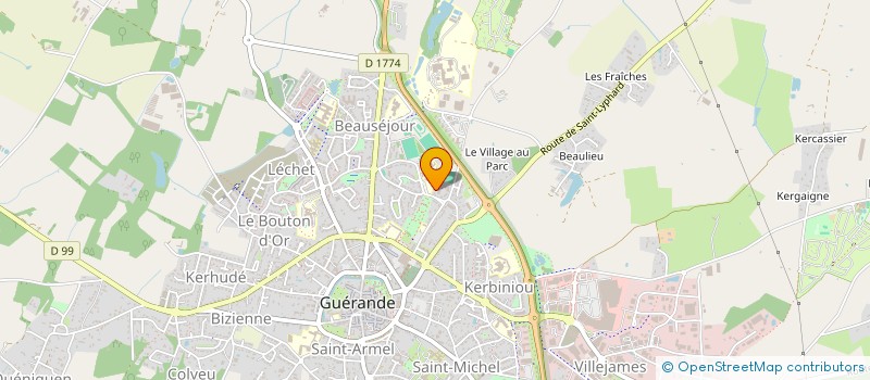 localisation de l'entreprise 811 518 968   GUERANDE