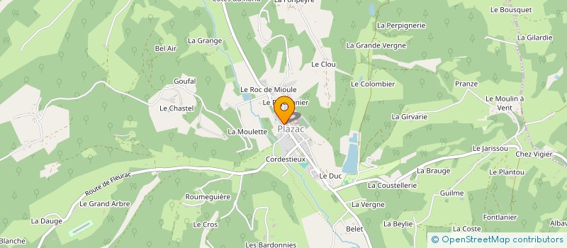 localisation de l'entreprise 811 559 020 à FLEURAC