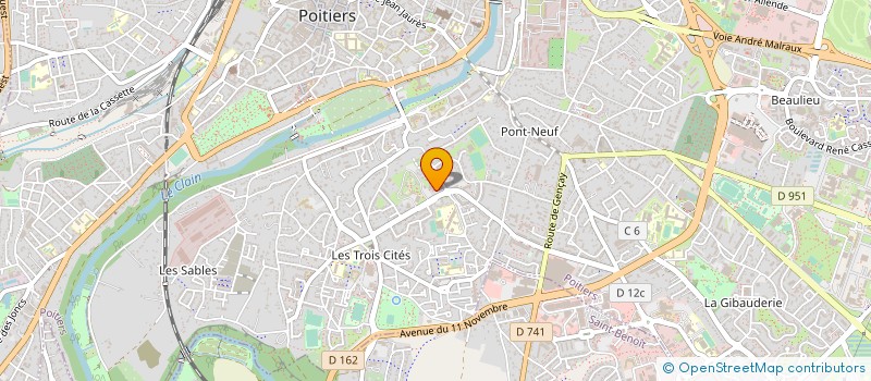 localisation de l'entreprise 811 563 907 à SAINT-BENOIT