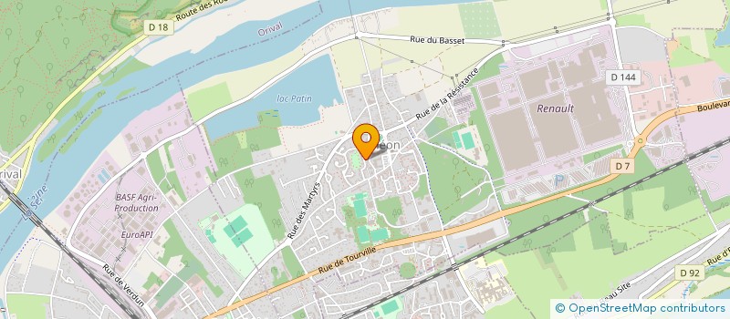 localisation de l'entreprise 811 569 698   PONT-DE-L'ARCHE