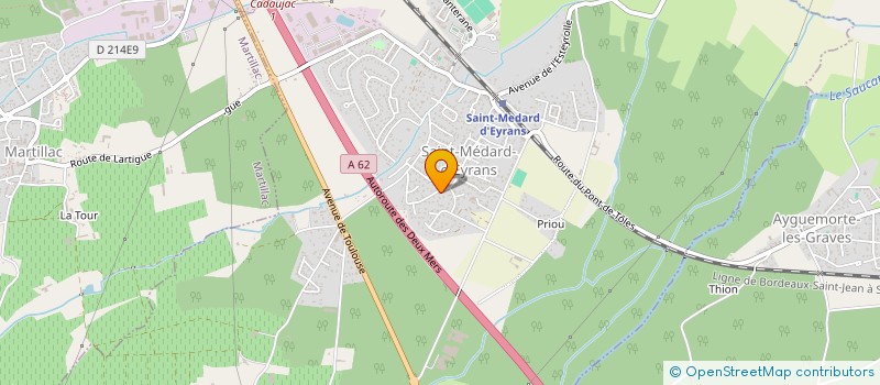 localisation de l'entreprise 811 580 562   SAINT-MEDARD-D'EYRANS