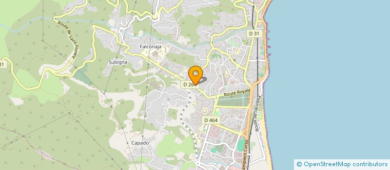 localisation de l'entreprise 811 616 416 à BASTIA