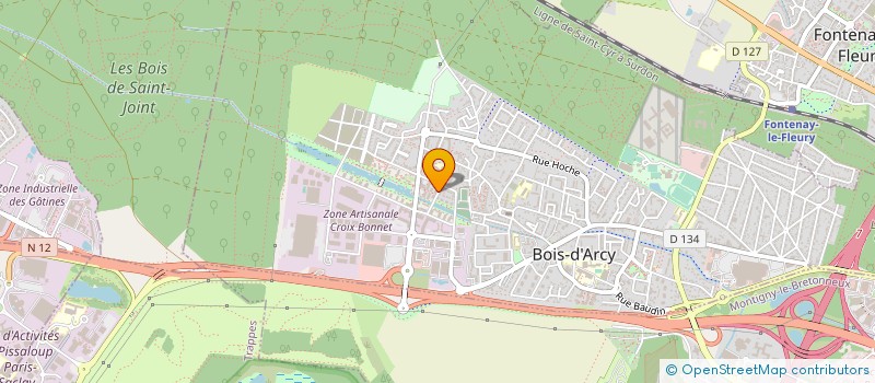 localisation de l'entreprise 811 619 642   BOIS-D'ARCY