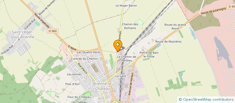 localisation de l'entreprise 811 620 590   BRIENNE-LE-CHATEAU