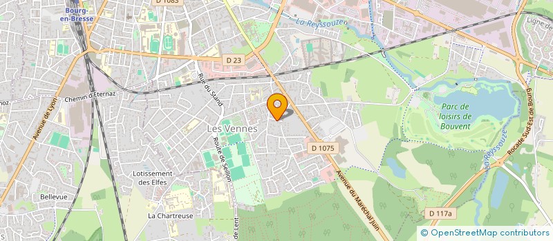 localisation de l'entreprise 811 622 653 à BOURG-EN-BRESSE