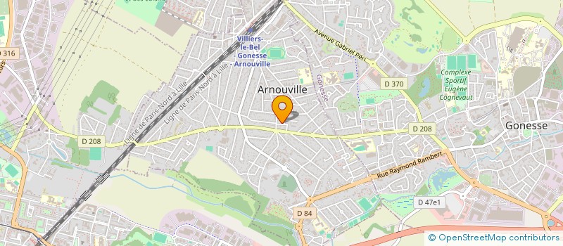 localisation de l'entreprise 811 628 031   GONESSE