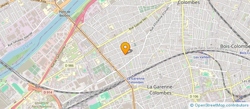 localisation de l'entreprise 811 631 530   COLOMBES