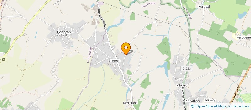 localisation de l'entreprise 811 642 883   GUERANDE