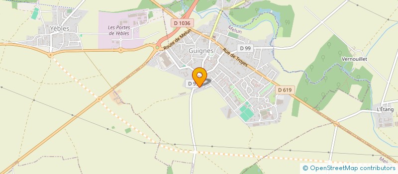 localisation de l'entreprise 811 676 105   GUIGNES