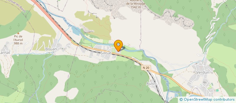 localisation de l'entreprise 811 686 443 à ORNOLAC-USSAT-LES-BAINS