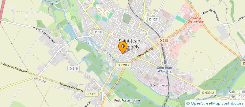 localisation de l'entreprise 811 702 208   SAINT-JEAN-D'ANGELY