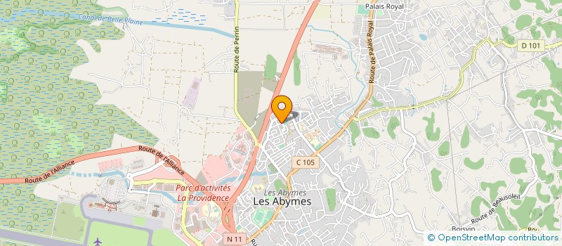 localisation de l'entreprise 811 729 078 à LES ABYMES