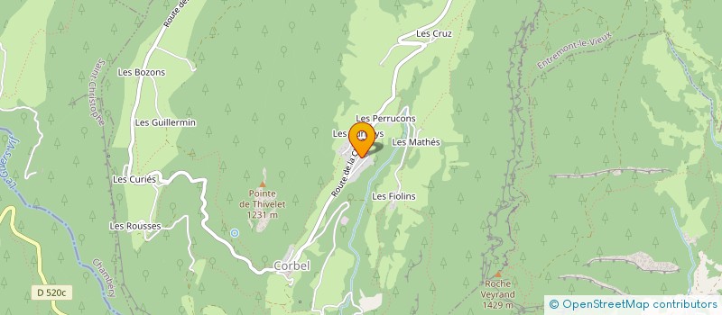 localisation de l'entreprise 811 746 593   LES BELLEVILLE