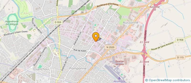 localisation de l'entreprise 811 749 191   MONTAUBAN