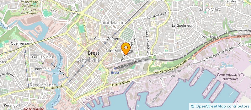 localisation de l'entreprise 811 771 351  à BREST