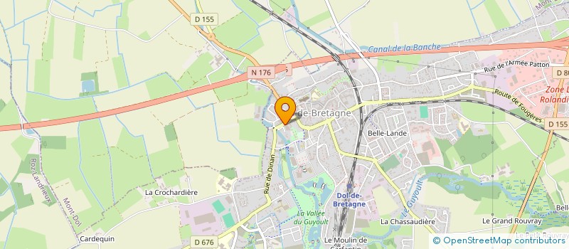 localisation de l'entreprise 811 775 907   PLEURTUIT