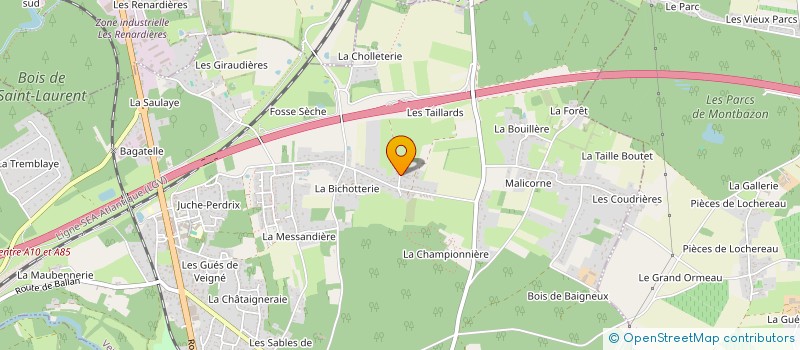 localisation de l'entreprise 811 782 531   MONTS