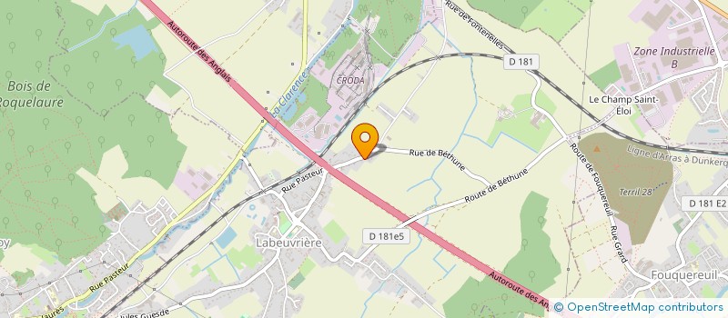 localisation de l'entreprise 811 794 494   LABEUVRIERE