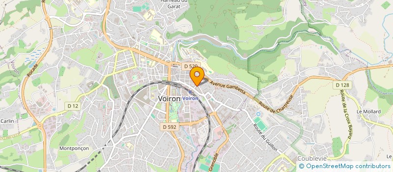 localisation de l'entreprise 811 807 619   VOIRON