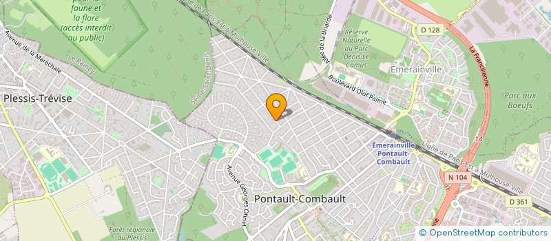 localisation de l'entreprise 811 808 682   VAL DE VIRVEE