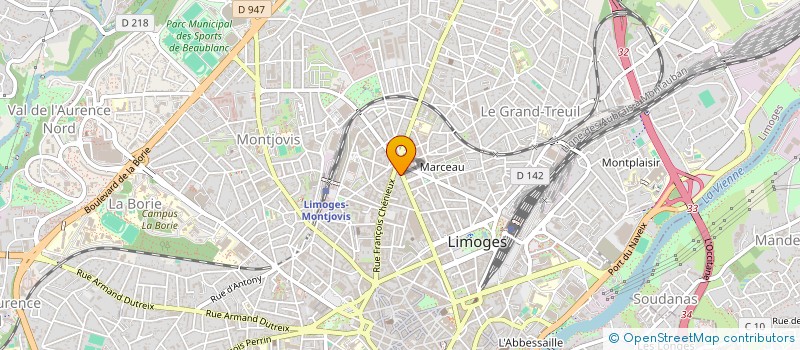 localisation de l'entreprise 811 812 965 à LIMOGES