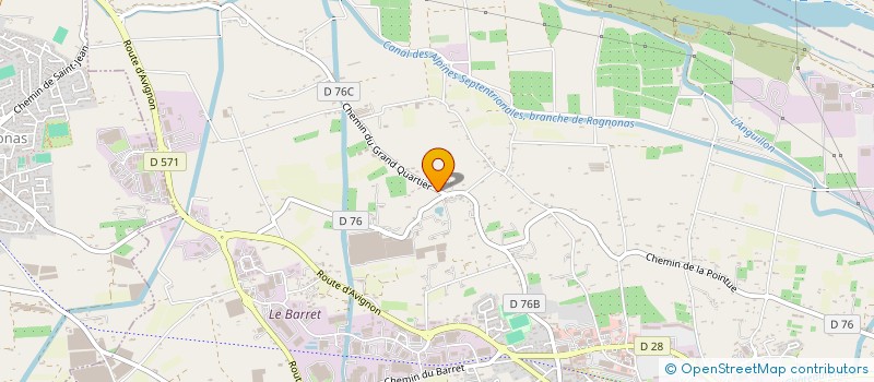 localisation de l'entreprise 811 833 201   CHATEAURENARD