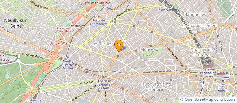 localisation de l'entreprise 811 837 533  à LEVALLOIS-PERRET