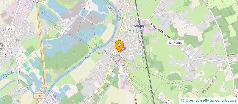 localisation de l'entreprise 811 840 875   ARNAGE