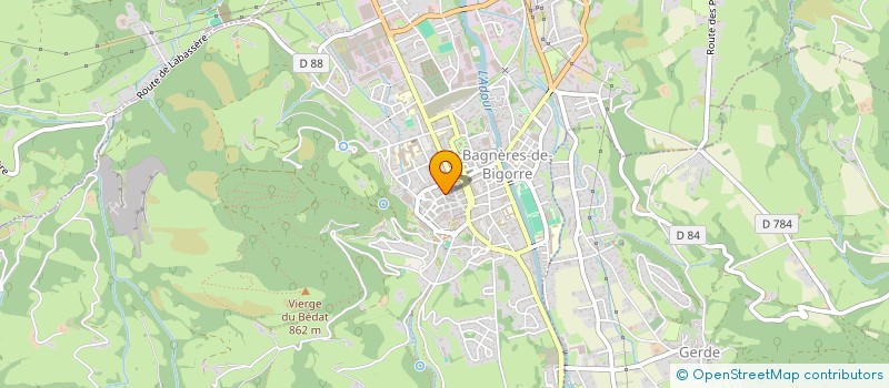 localisation de l'entreprise 811 869 841 à BAGNERES-DE-BIGORRE