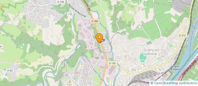 localisation de l'entreprise 811 884 675   MONTAGNY