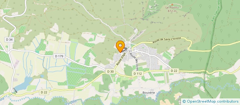 localisation de l'entreprise 811 887 322 à RUSTREL