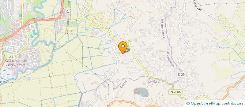 localisation de l'entreprise 811 888 700   LE LAMENTIN